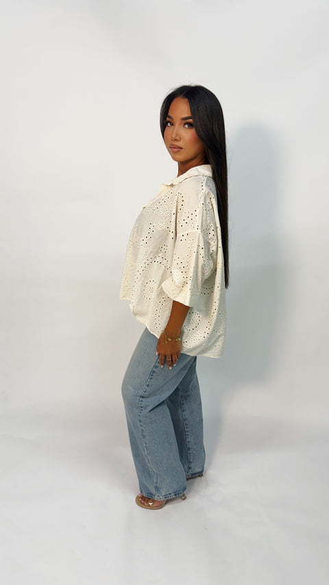 Chemise Zarah Beige
