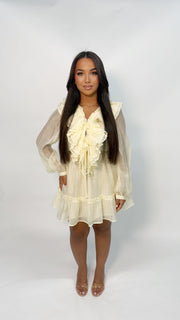 Robe Inès Beige